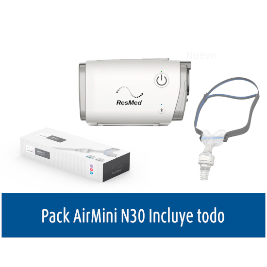 bild Pack AirMini y set mascarilla N30 uit Linde Médica