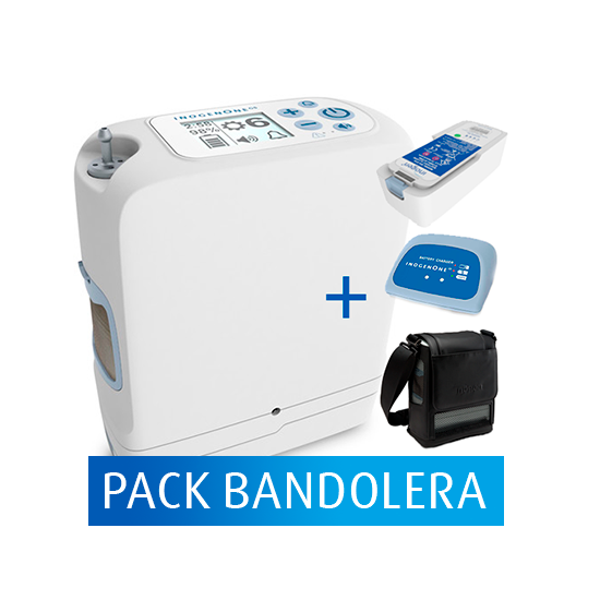 bild Pack Promocional INOGEN Rove 6 con Bandolera y batería uit Linde Médica