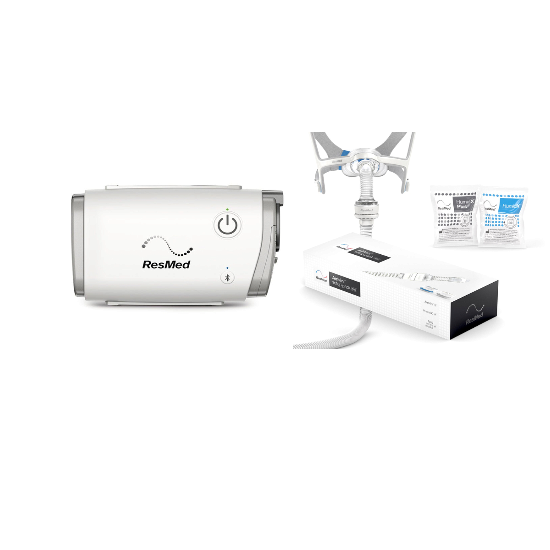 bild Pack Airmini y Set Mascarilla AirFit™ N20 uit Linde Médica