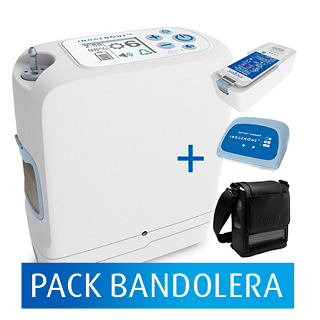 bild Pack Promocional INOGEN Rove 6 con Bandolera y batería uit Linde Médica