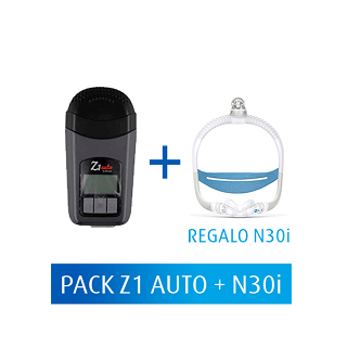 bild Pack Promocional Auto CPAP Breas Z1 y Mascarilla AirFit™ N30i uit Linde Médica