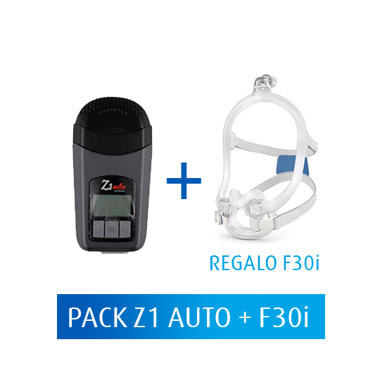 bild Pack Promocional Auto CPAP Breas Z1 y Mascarilla AirFit™ F30i uit Linde Médica