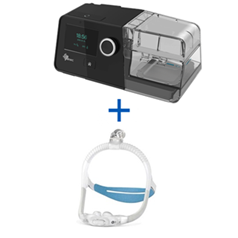 Auto-CPAP BMC G3 A20 con humidificador + Mascarilla Nasal con olivas ResMed AirFit™ P30i Auto-CPAP BMC G3 A20 con humidificador + Mascarilla Nasal con olivas ResMed AirFit™ P30i