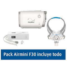 Pack AirMini y set mascarilla AirFit™ F30