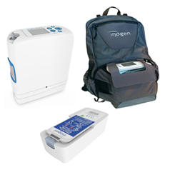 Inogen Rove 6 - 8 celdas + Segunda Batería extendida + Mochila transporte